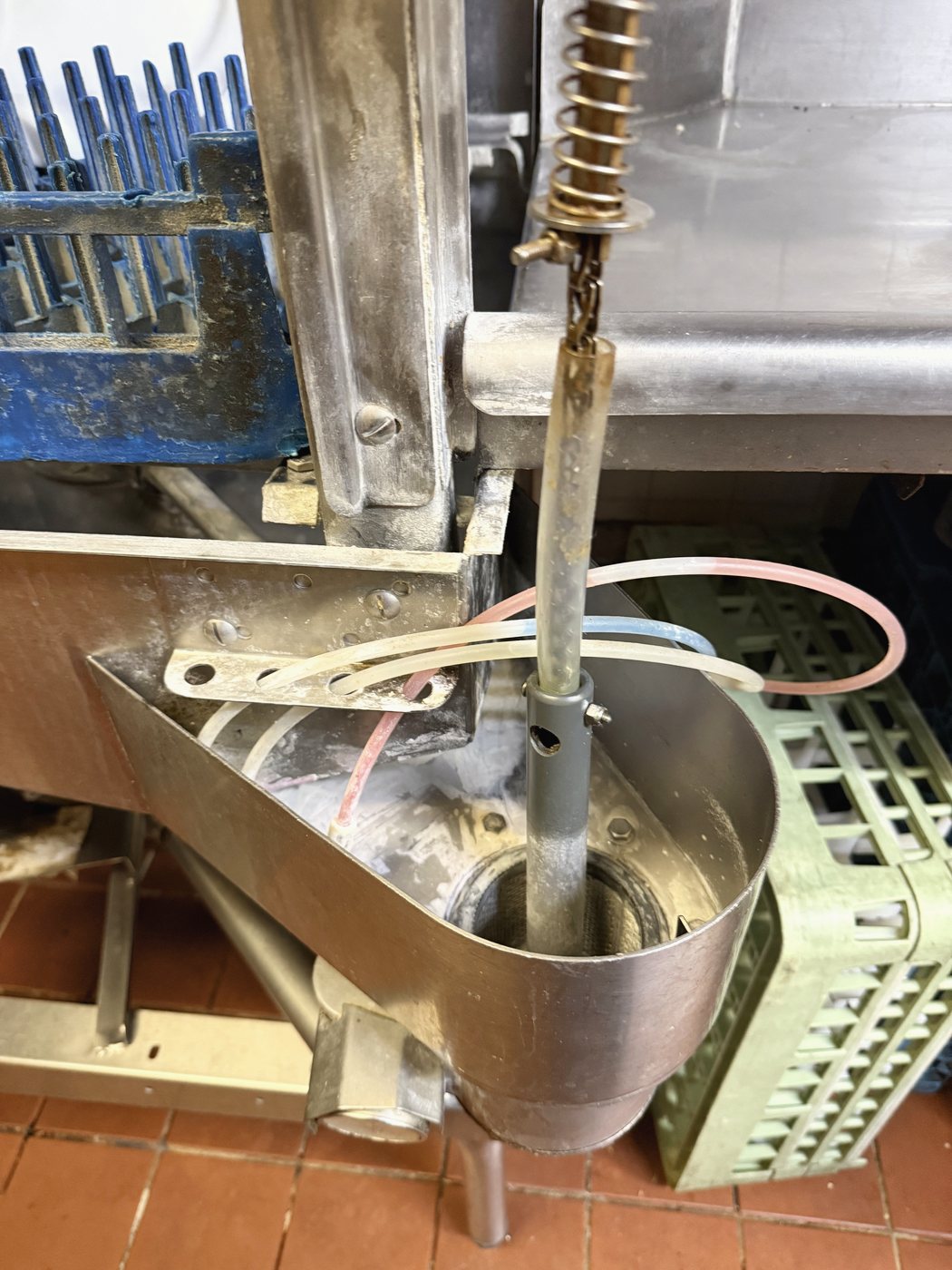 The sump and standpipe the valve has to clear. When it does not open fully, the tub empties slowly or not at all